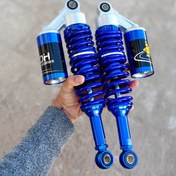 تصویر کمک عقب فنر کپسولی اصلی موتورسیکلت - آبی 