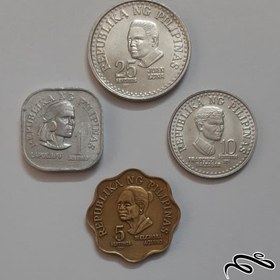تصویر ست سکه های فیلیپین 