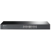 تصویر سوييچ 16 پورت مگابيت و رکمونت تی پی لينک TP-LINK TL-SF1016 TP-LINK TL-SF1016 16-Port Rackmount Switch