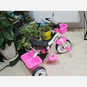 تصویر سه چرخه ایران کودک مدل Gimax دارای رنگبندی مامز نینی 