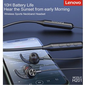 تصویر هندزفری بلوتوثی لنوو مدل H201 ا Lenovo H201 Bluetooth Handsfree Lenovo H201 Bluetooth Handsfree