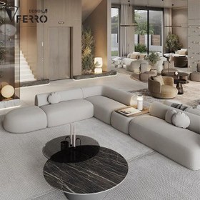 تصویر مبل راحتی ال مدل ادریا 