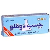 تصویر چسب دوقلو شفاف غفاری وزن 14 گرم Ghafari transparent twin glue weight 14 grams