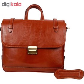 تصویر کیف اداری چرم زانکو کد 107207 - مشکی 