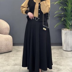تصویر ست چهار تیکه شومیز و دامن زنانه مدل سپیده 