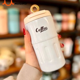 تصویر ماگ سفری مدل هوشمند درجه دار قلاب دار Classy smart model travel mug