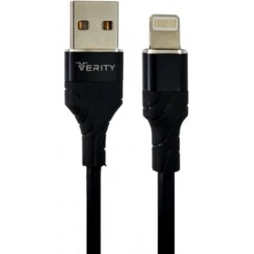 تصویر کابل شارژ یو اس بی به لایتنینگ وریتی Verity USB to Lightning Data Cable مدل CB 3133i 