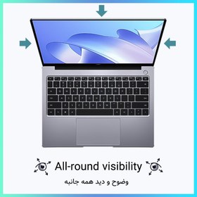 تصویر گلس لپ تاپ اچ پی EliteBook X360 1030 G3 مدل نانو هیدروژل مات برند راک اسپیس کد XL 