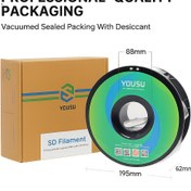 تصویر فیلامنت یوسو مات YOUSU Matte - سفید YOUSU Matte 3D filament