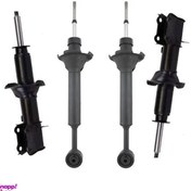 تصویر کمک فنر جلو و عقب عظام مدل 66 مناسب پراید بسته ۴ عددی 