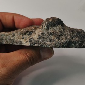 تصویر سنگ عقیق شجر مشکی پولیش شده 