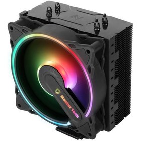 تصویر فن خنک کننده CPU مستر تک MasterTech MF400 TFORCE MasterTech MF400 TFORCE CPU Water Cooling System