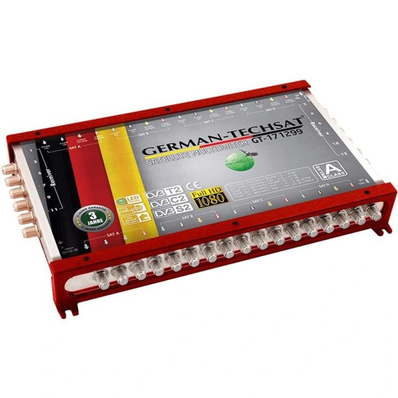Techsat خرید و قیمت مولتی سوییچ ژرمن تک ست مبانی 12 واحدی GT-17/12/99 GERMAN ...