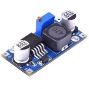 تصویر ماژول مبدل ولتاژ DC-DC مدل LM2596 DC-DC voltage converter module model LM2596