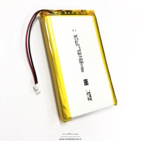 تصویر باطری لیتیوم پلیمیر 3.7 ولت 3000 میلی آمپر 3.7 V 3000 mAh lithium polymer battery