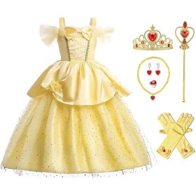 تصویر لباس پرنسس بل سایز 120 Modernita 