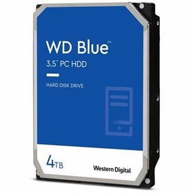 تصویر Western Digital Blue Internal Hard Drive 4TB ا هارددیسک اینترنال وسترن دیجیتال مدل Blue ظرفیت 4 ترابایت هارددیسک اینترنال وسترن دیجیتال مدل Blue ظرفیت 4 ترابایت