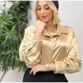 تصویر شومیز زنانه ساتن سیلک 