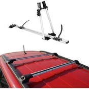 تصویر باربند دوچرخه خاکستری TOYOTA LAND CRUISER PRADO J150 2010 LAST TRX1 BAR و بسته حمل نقل Thunder 