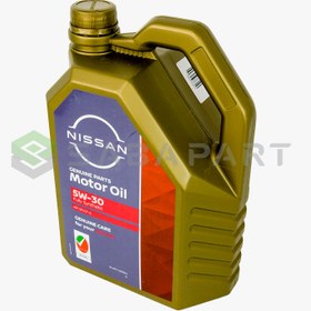 تصویر روغن موتور SP فول سنتتیک 5W30 نیسان - 4 لیتری - محصول اصلی 