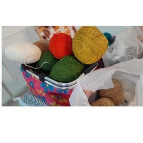 تصویر نخ پشم دولا 