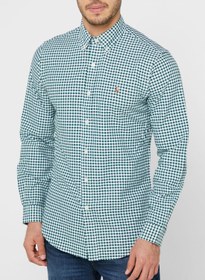 تصویر پیراهن معمولی با یقه دکمه‌دار برند polo ralph lauren Button Down Regular Fit Shirt