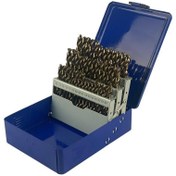 تصویر ست جعبه مته آهن و استیل اعشاری ۱ تا ۶ میلیمتر آلاتا پلاس 