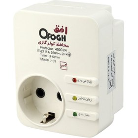 تصویر محافظ برق کولر گازی ارت دار افق Ofogh 103 Ofogh 103 Voltage Protector