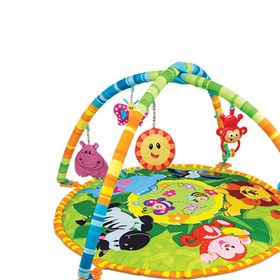 تصویر تشک بازی جنگل وین فان Jungle Pals Playmat 000827