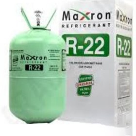 تصویر گاز R22 مکسرون 13.6 کیلوگرم خالص MAXRON R22 refrigerant Gas