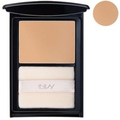 تصویر پنکیک پودری این لی مخملی آیینه دار شماره 12 شنی مایل ب طلایی روشن inlay pressed powder