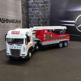 تصویر تریلی آتش نشانی 