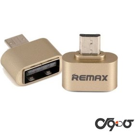 تصویر مبدل OTG به microUSB ریمکس مدل RA-OTG 