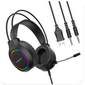 تصویر هدست با سیم گیمینگ ارلدام مدل ET-B03 Earldom Gaming Stereo Headset Heavy Bass ET-B03