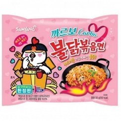 تصویر نودل پاکتی سامیانگ مدل کربونارا 135 گرمی – بسته 5 عددی Samyang Korean Buldak Carbonara Flavor Noodle 135 gr