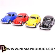 تصویر ماشین اسباب بازی فولکس کلاسیک سایز ۱:۸۷ 