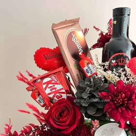 تصویر گل و شکلات کد 12 | کد: ZNB-P5Q 