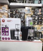 تصویر آبمیوه گیری مایر مدل MR267 ظرفیت ۱ لیتر تک کاره ۵ سرعته 