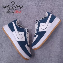 تصویر نایک ایر فورس سفید آبی Cotton_Nike_Air_Force