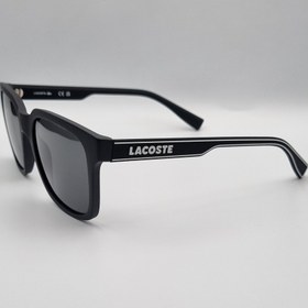 تصویر خرید عینک آفتابی مردانه LACOSTE مدل 967 | طراحی کلاسیک با فریم مشکی مات 