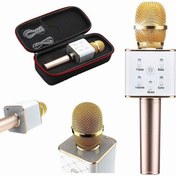 تصویر میکروفون بلوتوثی اسپیکردار مدل Q7 