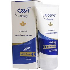 تصویر کرم آبرسان کلاژن HA مخصوص پوست‌های معمولی آردن بیوتی Ardene collagen ha cream ARDENE