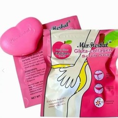 تصویر صابون لایه بردار بیکینی و باسن Mix Herbal | اصل 