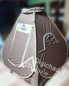 تصویر چادر مسافرتی 6 نفره برنو بلیزر کف ضخیم طرح اسپانیایی با کیف چتر شو 