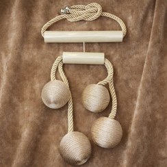 تصویر پرده جمع کن طنابی مدل تراز توپی 