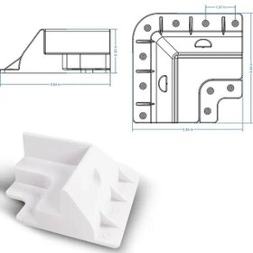 تصویر نگهدارنده صفحه سولار مخصوص کمپر 