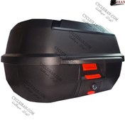 تصویر باکس موتورسیکلت ردلاین 585 - شب رنگ و مقاوم در برابر باد و باران 