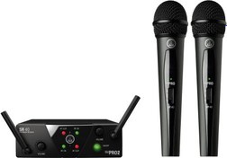 تصویر AKG - WMS 40 Mini2 میکروفون دو دستی بی سیم 