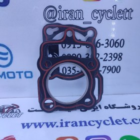 تصویر واشر سر و ته سیلندر موتور سیکلت هندا 125 برند کویر ( دست ) 