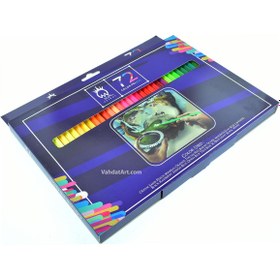 تصویر مدادرنگی 72 رنگ ام کیو اصل ا MQ 72 Color Pencils MQ 72 Color Pencils